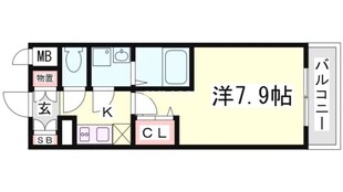 エスリード神戸海岸通の物件間取画像